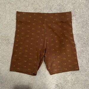 Nike Air Cotton Blend Women’s Biker Shorts Size Large